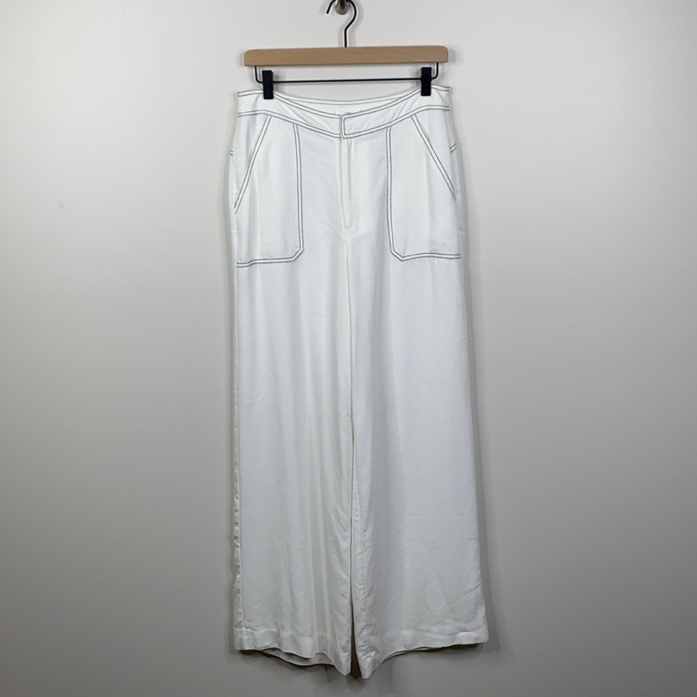 Elegant White Women's Pants